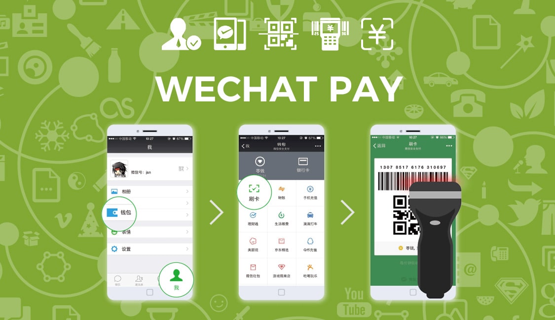 انواع روش های پرداخت در وی چت پی: